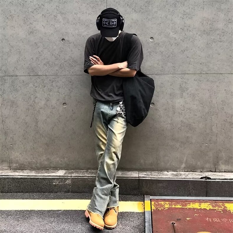 2024美式牛仔裤男款春季长裤潮A88P65,男装牛仔裤,星座1116-2