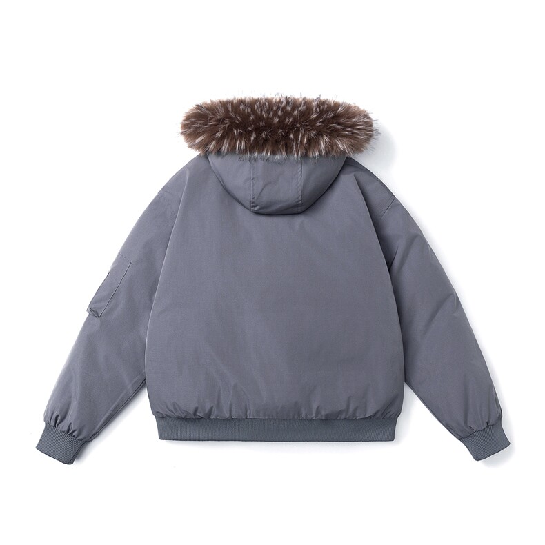 有90绒报告可拆卸毛领羽绒服派克服标90绒78197P268控428,男装羽绒服,星座227-7