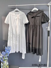 现货，夏季学院风连衣裙，女装连衣裙，UDF