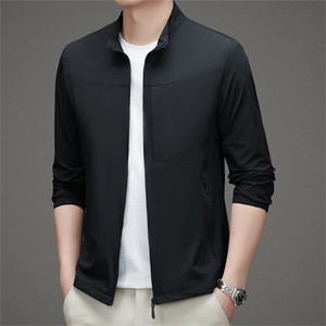 BGW833218春夏男士透气皮肤衣冰丝外穿防晒服薄款户外免烫外套图片