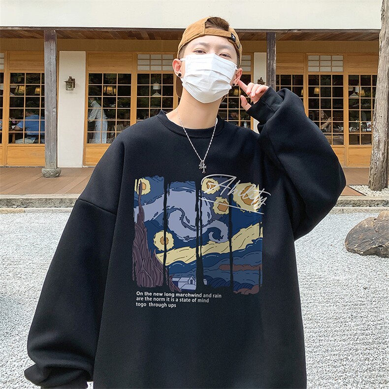 直播360克重磅美式印花卫衣Y229特P28同步供应华棉品质P38特,男装卫衣,电商A486