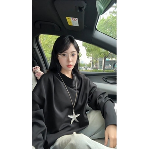 潮流斜领半高领休闲长袖卫衣T恤内搭单穿打底衫504-T505-特P30图片