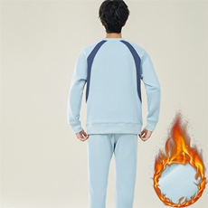 秋冬加绒加厚纯棉休闲保暖内衣套装两件套TZ3150-P75，男装棉衣，星座310B-3