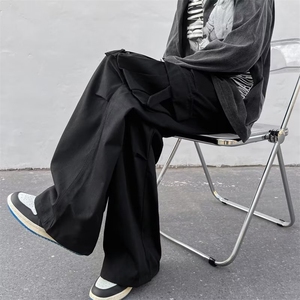 美式复古机能工装裤男春秋款ins高街潮牌户外冲锋裤纯棉KD70P40图片
