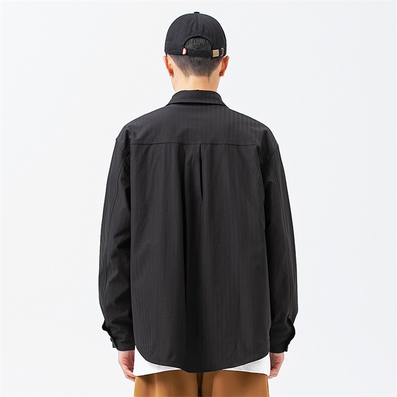 外27-2GANYOU日系口袋系扣工装衬衫CS03-P95,男装衬衫,新杭派外27-2