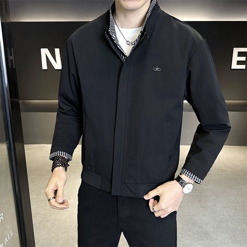 JK892-P852026年春季新款男装时尚夹克ins潮立领工装外套男,男装夹克,星座507A（原星座306B-2）