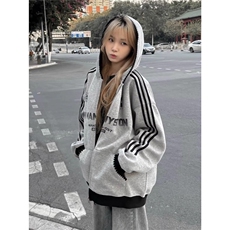 灰色加绒