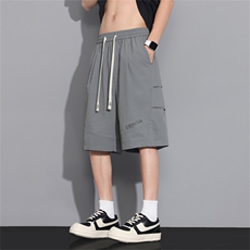 美式工装裤短裤新款宽松夏季休闲五分裤A436-2553-特P30，男装牛仔裤，电商A436
