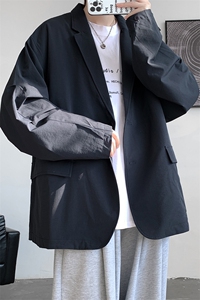 8XL-M 特大码西服男加肥加大码机车夹克胖子外套XZ701P105控128图片