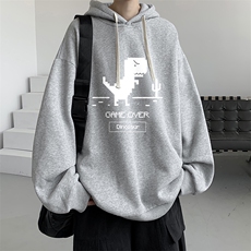 连帽卫衣男大码运动服帽衫外套WY2315-P35加绒款-P40，男装卫衣，电商A040