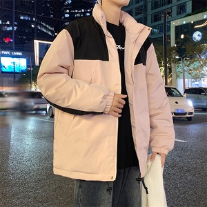 港风2026新品冬季宽松情侣装棉衣棉服冬装加厚外套M8586-P90图片