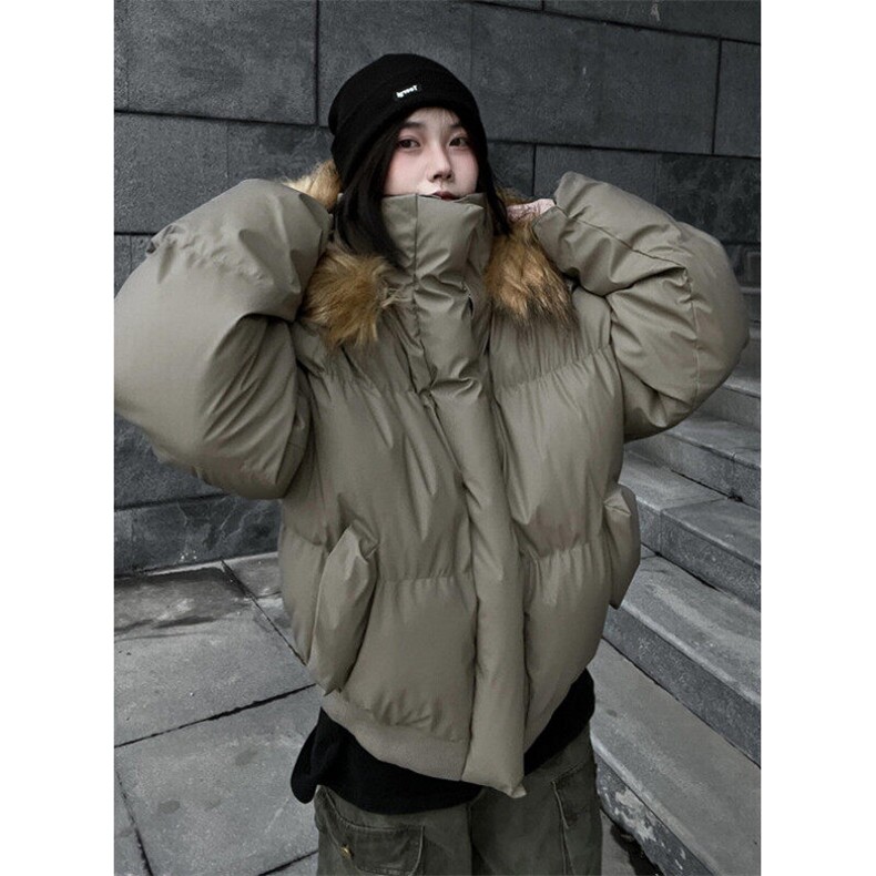 美式潮牌大毛领加厚保暖毛领棉衣男冬季棉服外套MW63,男装棉衣,星座1116A（原606A-3）