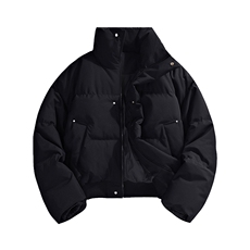 支持二开冬装加棉加厚立领棉服男女棉衣外套光板面包服M816-P70，男装棉衣，电商A441