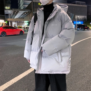 冬季字母印花加厚棉衣男潮流休闲棉袄棉服新款男A266-WT09-P65图片