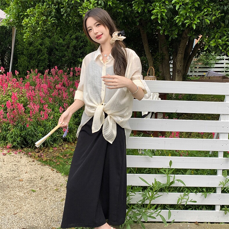 2024夏季（现货）超薄防晒服+针织吊带连衣裙P128K180,女装套装/套裙,慧峰