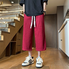 ！2024夏季新款男士冰丝七分裤透气凉感短裤DK287特P35控58，男装牛仔裤，电商B220