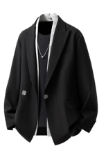 假两件西服M-5XL大码96%聚酯纤维4%氨纶XF78148P95西裤XF78151P45，男装西服，星座226-1