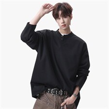 卫衣男春季新款港风宽松华夫格大码长袖T套头外套CX5701-特P28，男装T恤，星座214-3