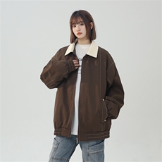 2025春休闲痞帅工装翻领夹克潮流外套得物二开XZ301b-2-JK2585P78，男装夹克，星座301B-2（原A443-1）