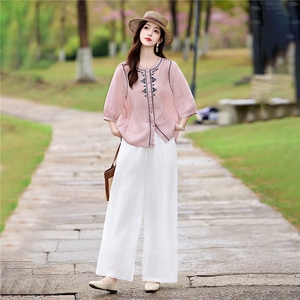2026年夏装新款两件套女套装女图片