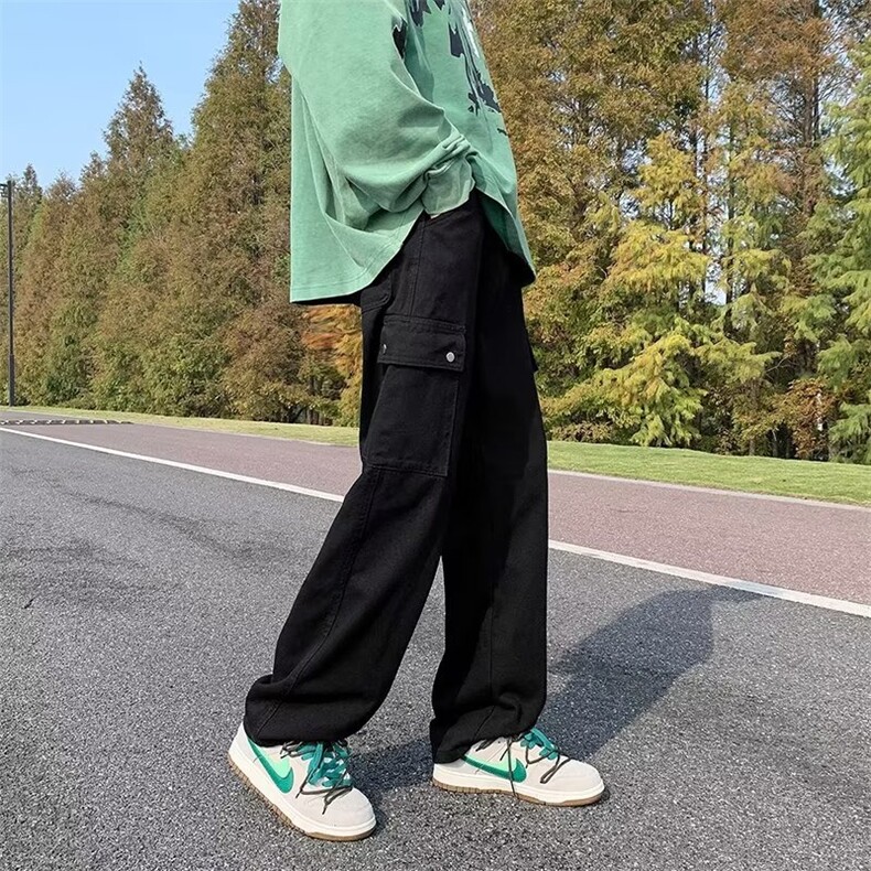 美式牛仔裤男春秋新款休闲直筒裤工装牛仔裤R1012P38,男装牛仔裤,星座1116-2