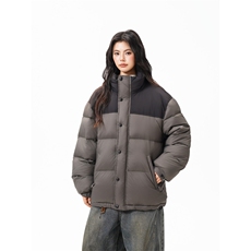 90%绒新标有报告立领撞色韩版宽松羽绒服外套Y988/P350现货，男装羽绒服，星座202-3