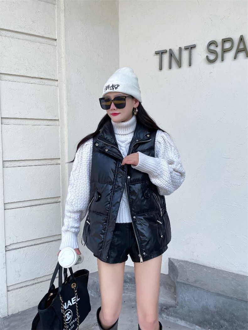 黑米马甲，女装马甲，柳梢青