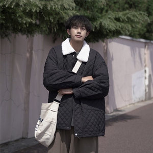 抖音2024重磅美式潮牌潮高中生工艺棉服外套A170-M826-TP85图片