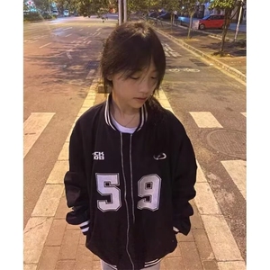 美式宽松刺绣棒球服外套女2025春秋季新款学生百搭上衣飞行夹克潮图片