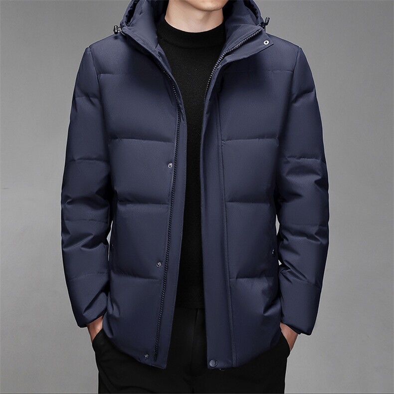 中老年羽绒服男中长款爸爸装冬季白鸭绒加厚父亲爷爷装6808-P140,男装羽绒服,星座1210A