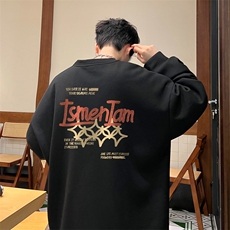 华夫格！华夫格上衣男圆领华夫格卫衣男大码长袖t恤男HY224-特P23，男装T恤，电商B367