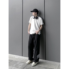 B221美式ins街头hiphop休闲情侣宽松运动裤子LK23117-P60控78，男装休闲裤，电商B221