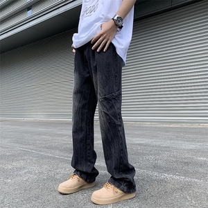 牛仔裤男士新款韩版潮流休闲工装长裤子N06057-P43图片