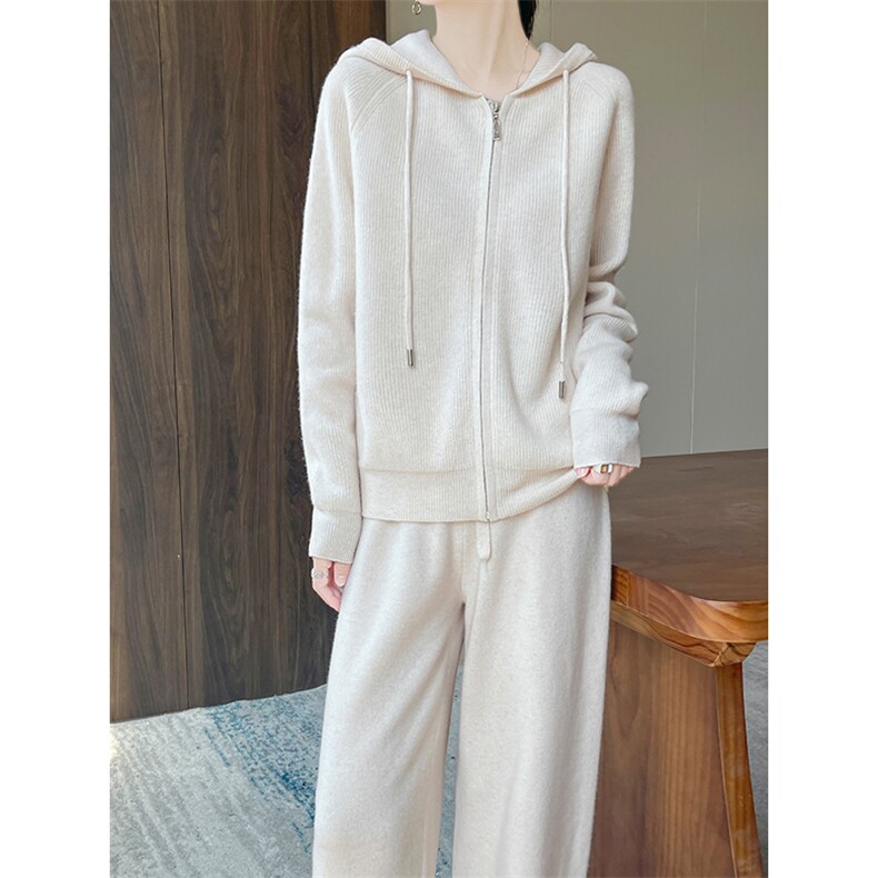 2025年秋季新款百搭元宝针开衫，女装羊毛衫，隆格羊绒