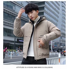 网络图现货连帽棉衣-男士宽松休闲百搭舒适保暖棉服R9066-P85，男装棉衣，星座1005-4
