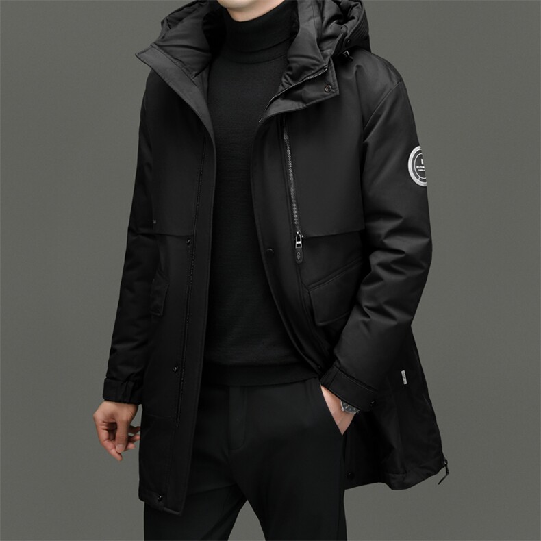 DF8810钱塘2020-2时尚休闲冬季厚款中年男士简约羽绒服P415,男装羽绒服,钱塘207-2