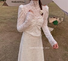 爆-磨毛系列-巨百搭-蕾丝打底衫，其它，新袖