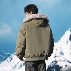 韩版冬季新款舒适亲肤潮流百搭男棉袄外套加棉加厚棉服2998-P115，男装棉衣，电商B306