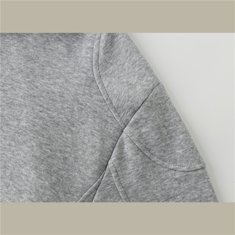 WY839-尺码M-3XL-P65-短款正肩机车拉链卫衣立领开衫外套连帽衫,男装工装外套,星座1811B