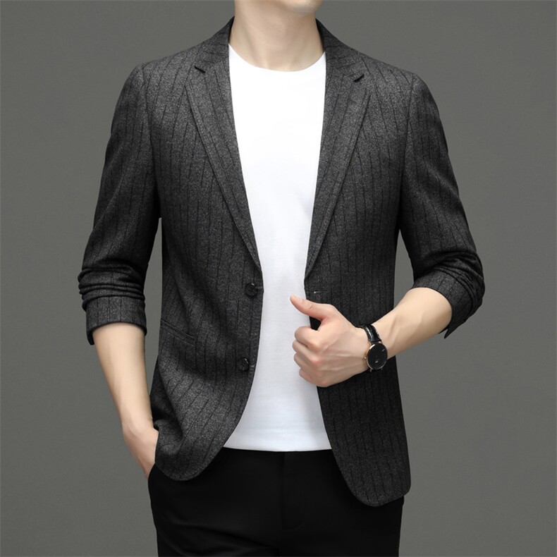 M3391-1钱塘2020-2秋季时尚潮流休闲百搭男士修身西装外套P142,男装西服,钱塘207-2