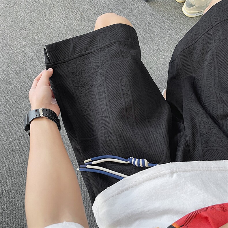 2025新款字母宽松短裤A316-1-K1224P35控48图片