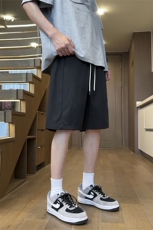 港风工装休闲裤高街五分裤宽松沙滩裤直通短裤DK312P28，男装牛仔裤，星座1204-3