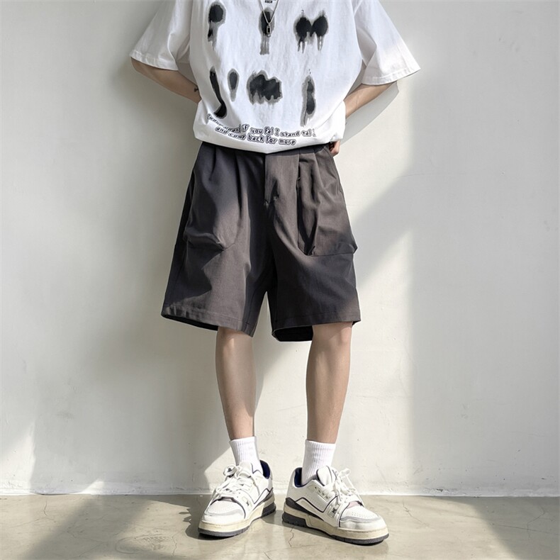 休闲短裤男士韩版潮流文艺帅百搭夏季2024新款ins五分裤K5132-P41,男装休闲裤,星座412-2
