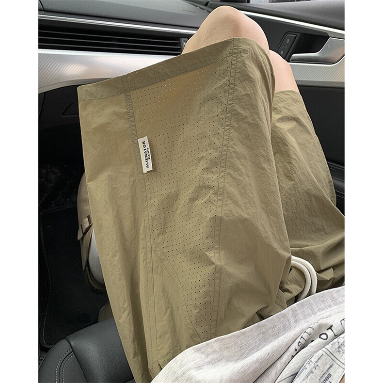 夏季新款拼接透气冲孔短裤车景XZ604-DK229-特P25控48,男装牛仔裤,星座604