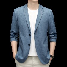 BZ82376钱塘2020-2中青年男士时尚休闲百塔简约西服外套P145，男装西服，钱塘207-2