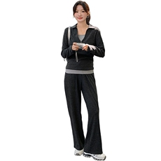 （现货）秋季新款针织吊带+上衣时尚套裤，女装套装/套裙，鑫慧