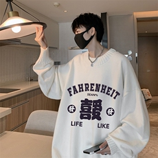 半高领毛衣男士大码针织衫男毛线衣男M18256-P45加绒款-P65，男装针织衫/毛衣，电商A040