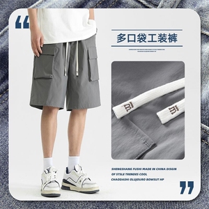 2025年夏季新款男士工装短裤宽松休闲运动五分裤M-3XL-3015-特P38图片