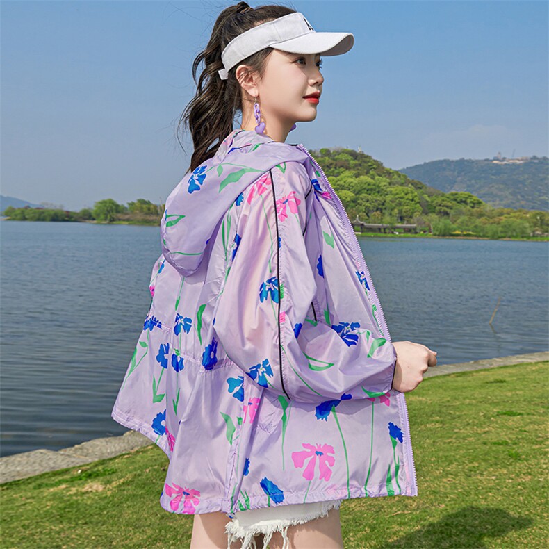 防晒衣女夏2025年新款防晒服RF2C290-2803#-P85-K138,女装短外套,蝶眷