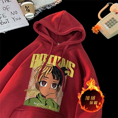 500克重磅冬季美式加绒加厚卫衣外套DL1597常规特P35加绒特40，男装卫衣，电商A486